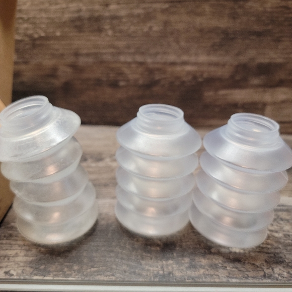 Pampered Chef Easy Accent Decorator Bottle Set #1585 Cookie Cake  With Box - Picture 3 of 3